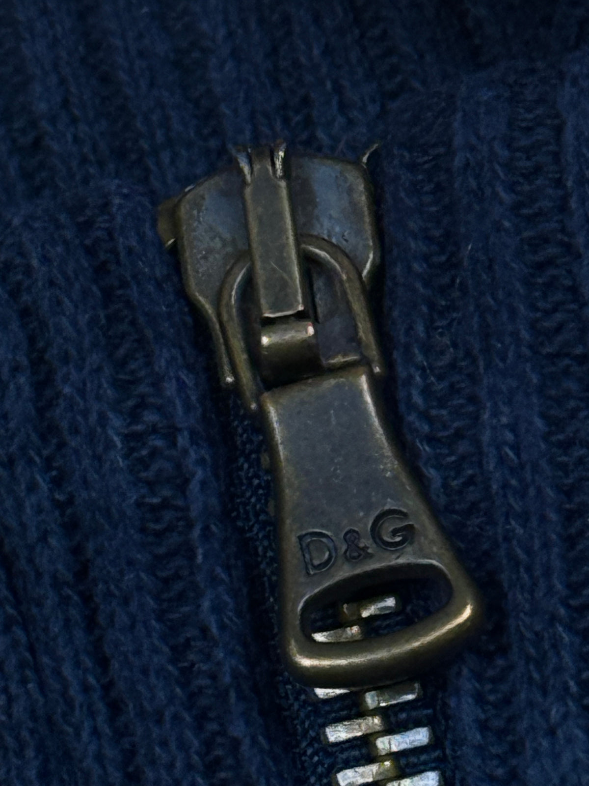 vintage navyblue Dolce & Gabbana sweatjacket