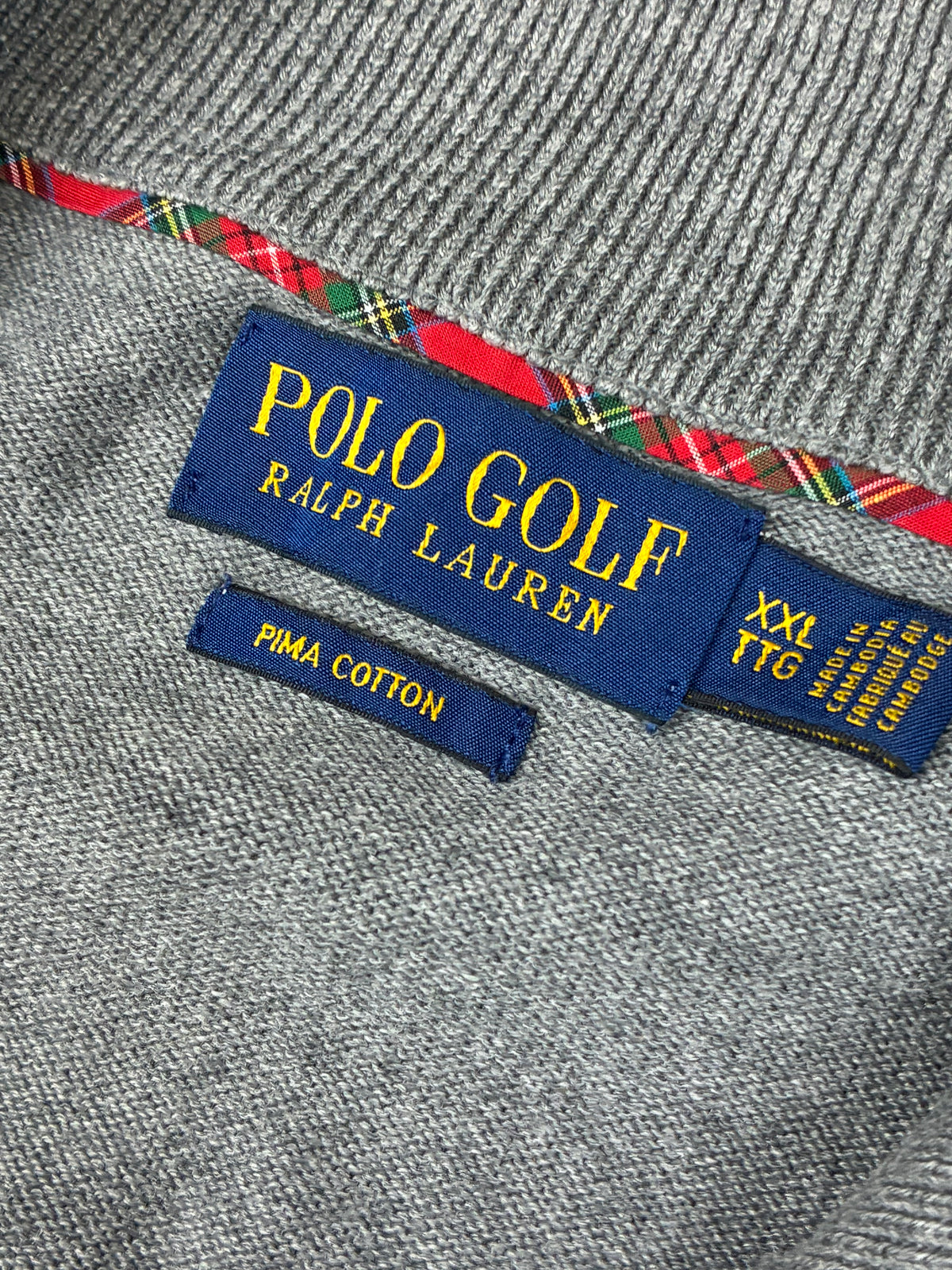 vintage Polo Ralph Lauren quarterzip {XXL}