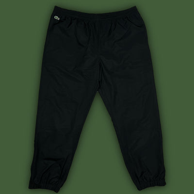 black Lacoste trackpants {XXL}