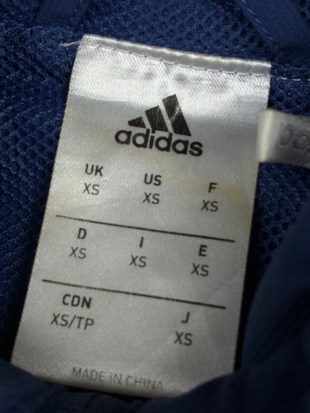 vintage Adidas Real Madrid windbreaker {S}