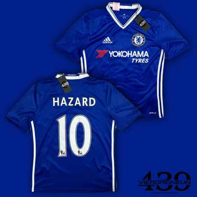 vintage Adidas Chelsea HAZARD10 jersey {XS}