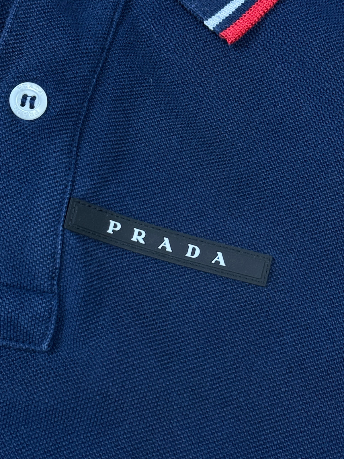 navyblue Prada polo {XXL}