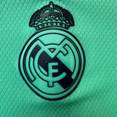 turquoise Adidas Real Madrid away jersey {XS}