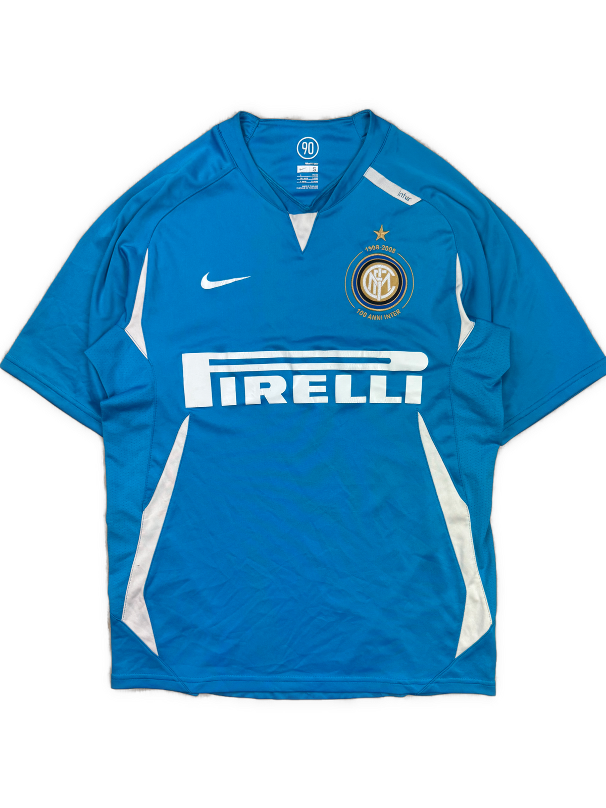 vintage Nike Inter Milan trainingjersey {S}