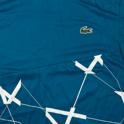 turquoise Lacoste jersey {S}