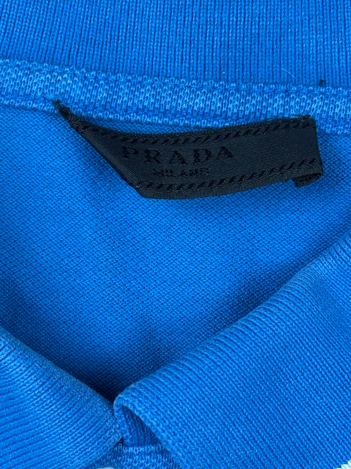 blue Prada polo {M}