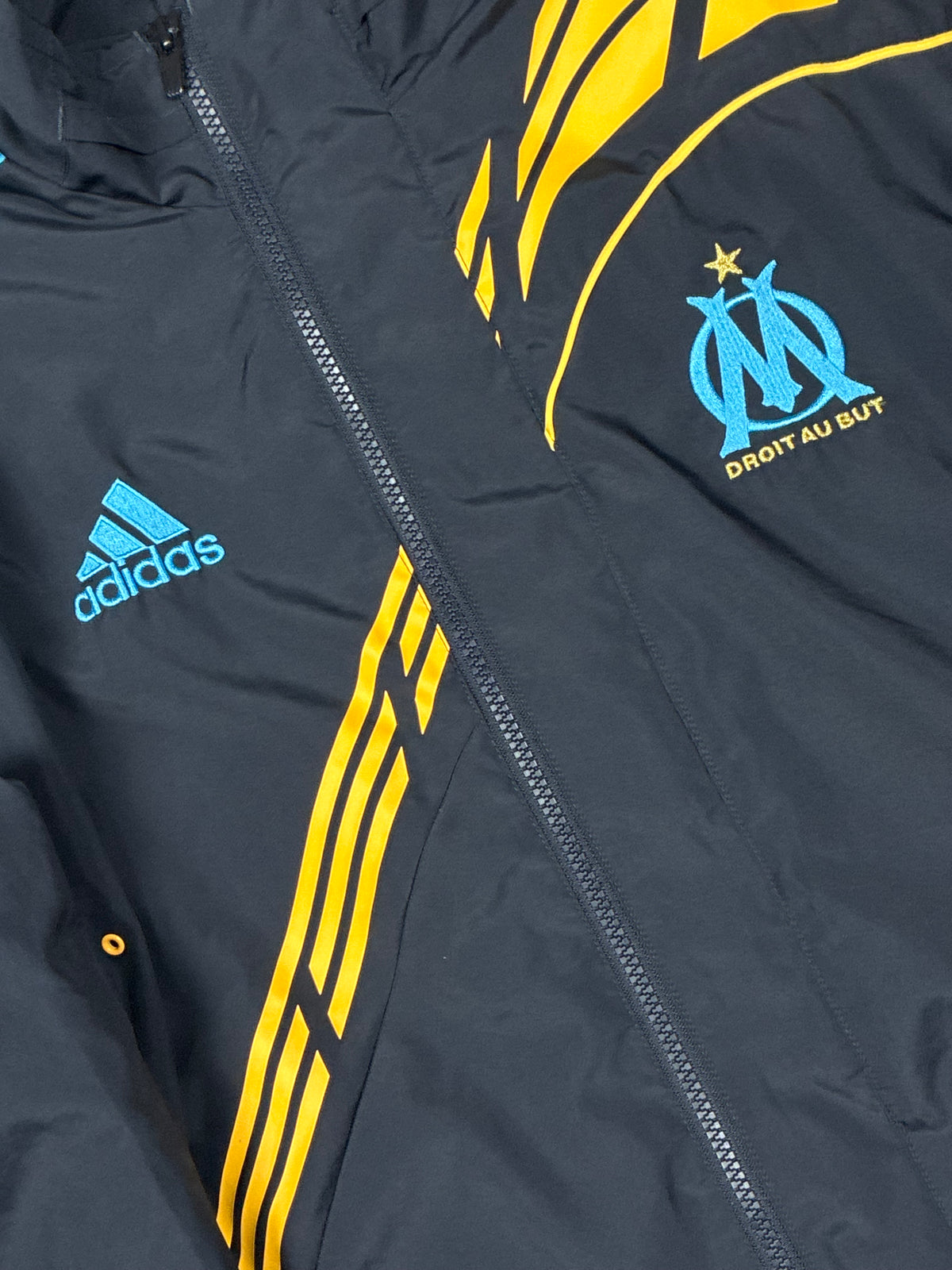 vintage Adidas Olympique Marseille windbreaker {XL}