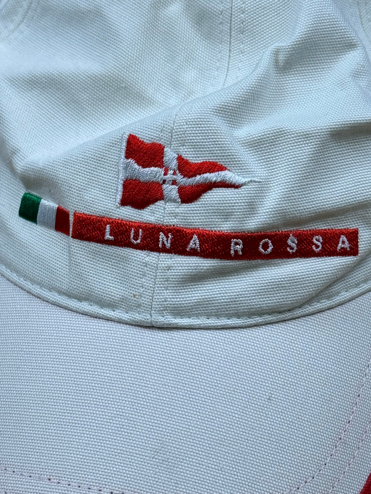 vintage Prada Luna Rossa cap