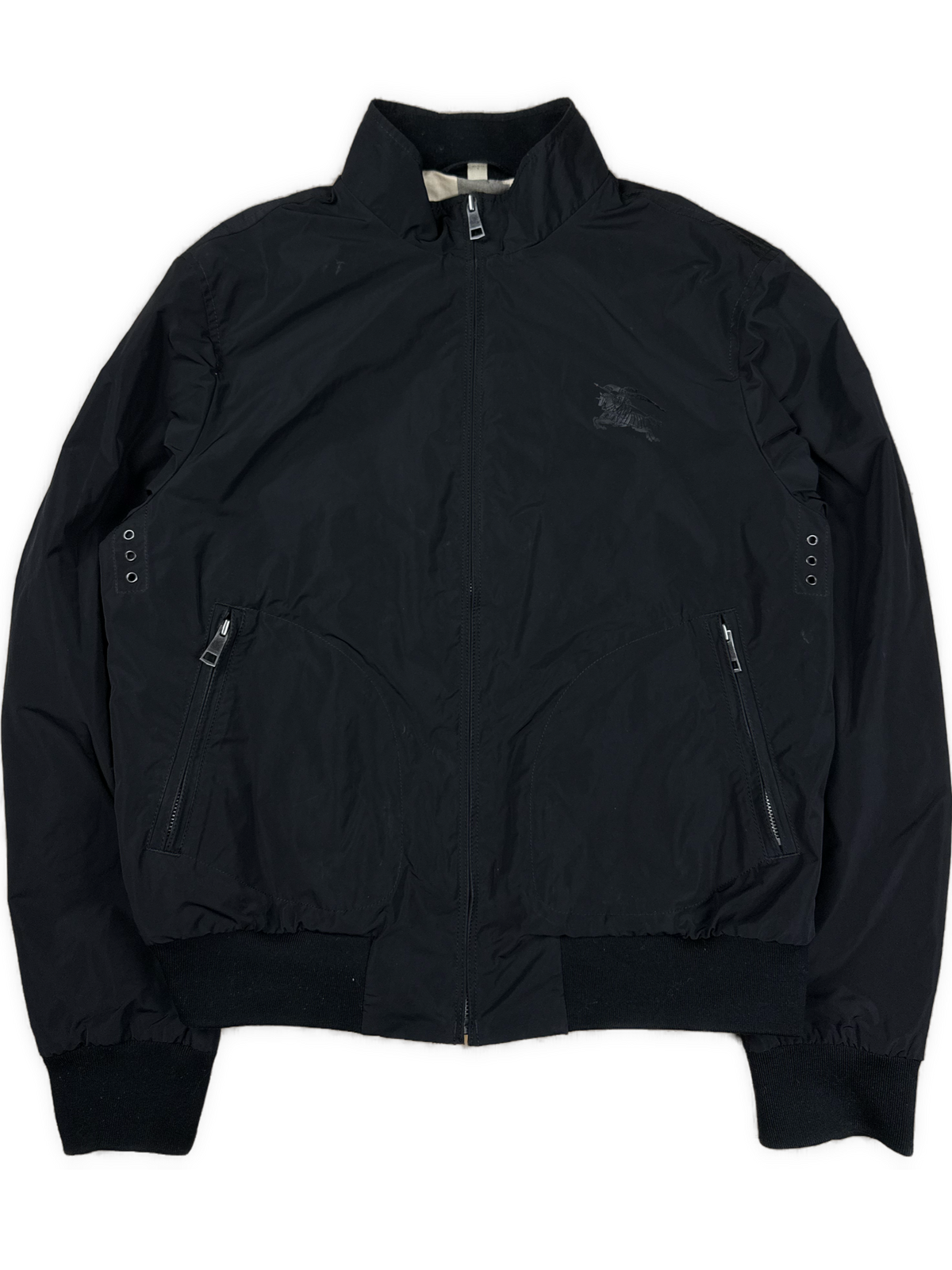 vintage Burberry harringtonjacket {L}
