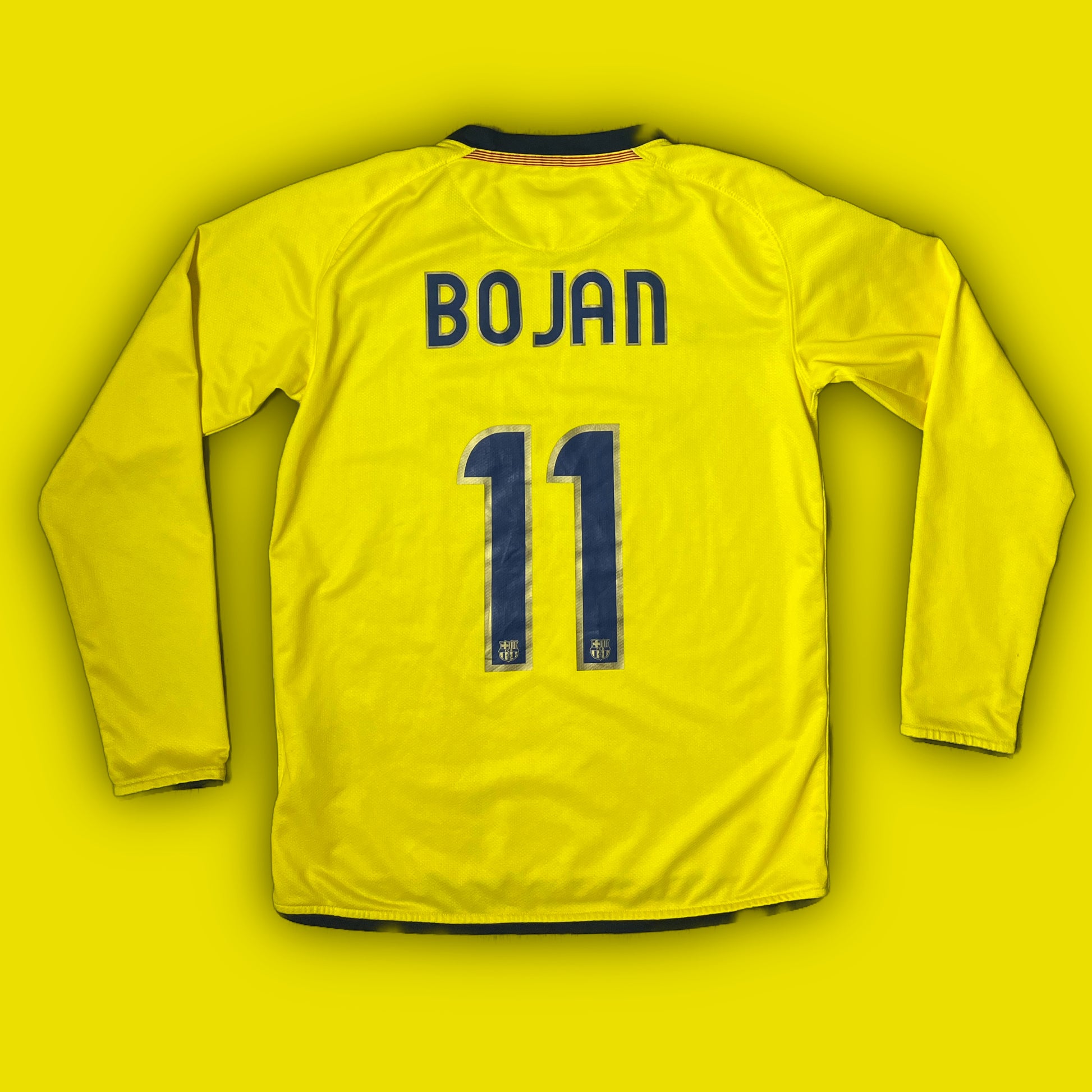 vintage Nike Fc Barcelona BOJAN 11 2009-2010 3rd jersey {XS}