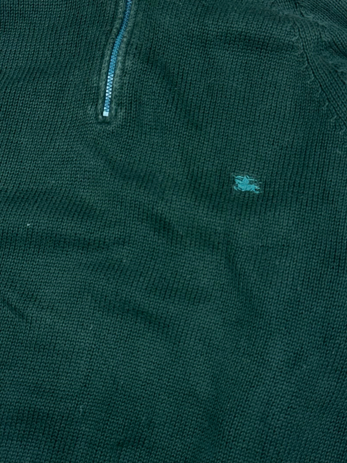 vintage Burberry quarterzip {XL}