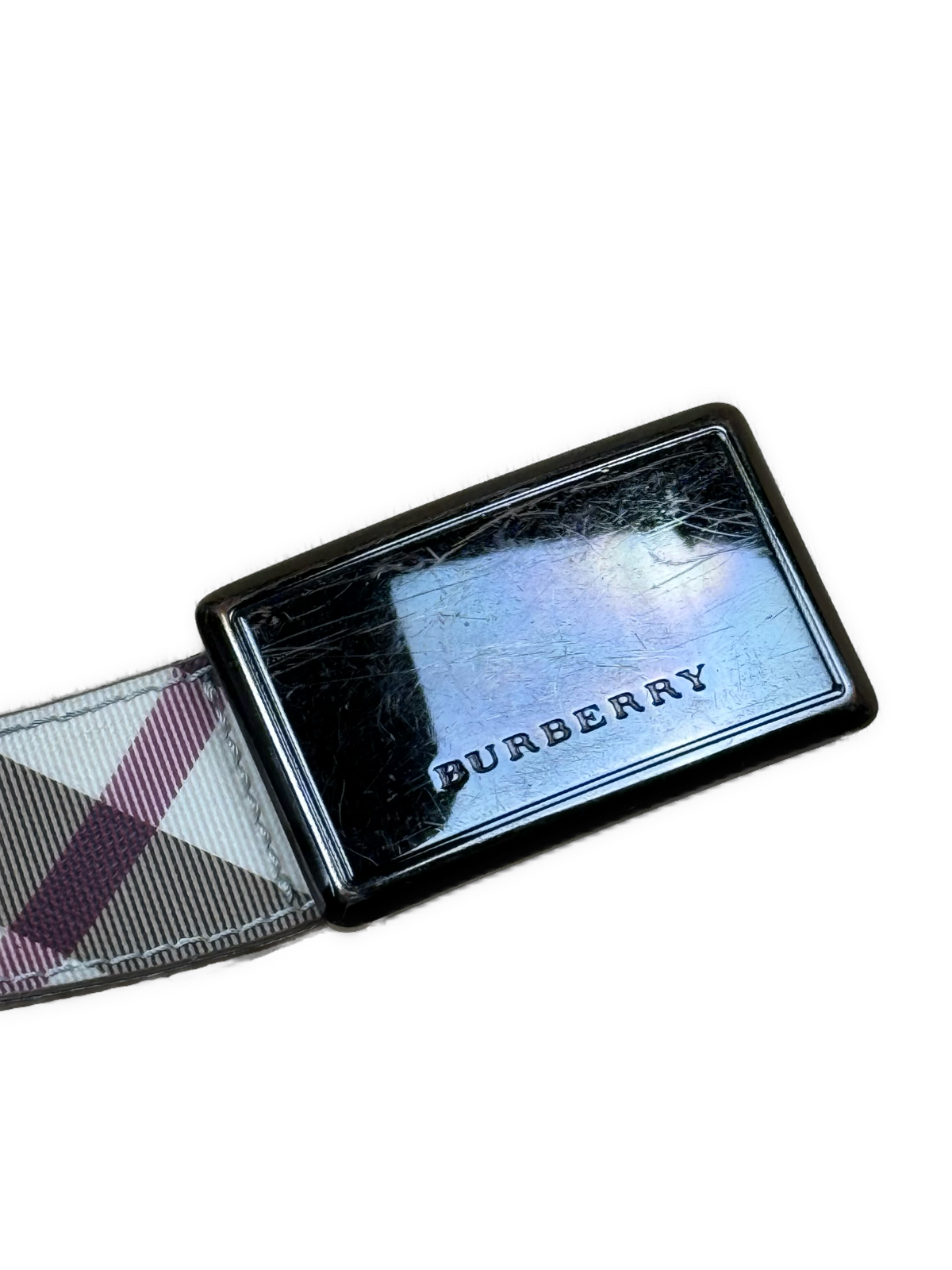 vintage Burberry belt