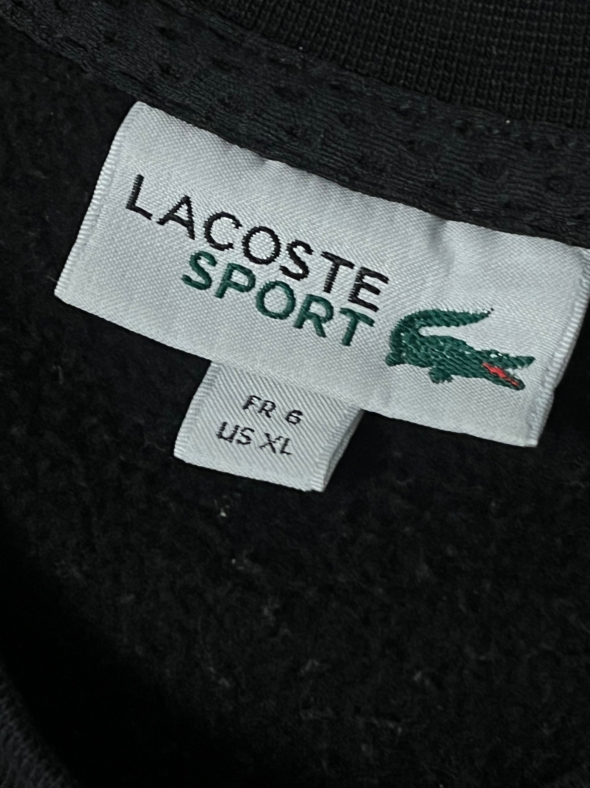 black Lacoste sweater {L}