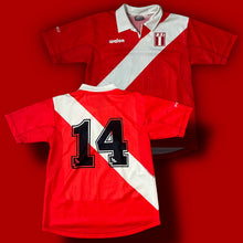 Carica l&#39;immagine nel visualizzatore di Gallery, vintage Walon Peru 14 1996-1998 home jersey {M}
