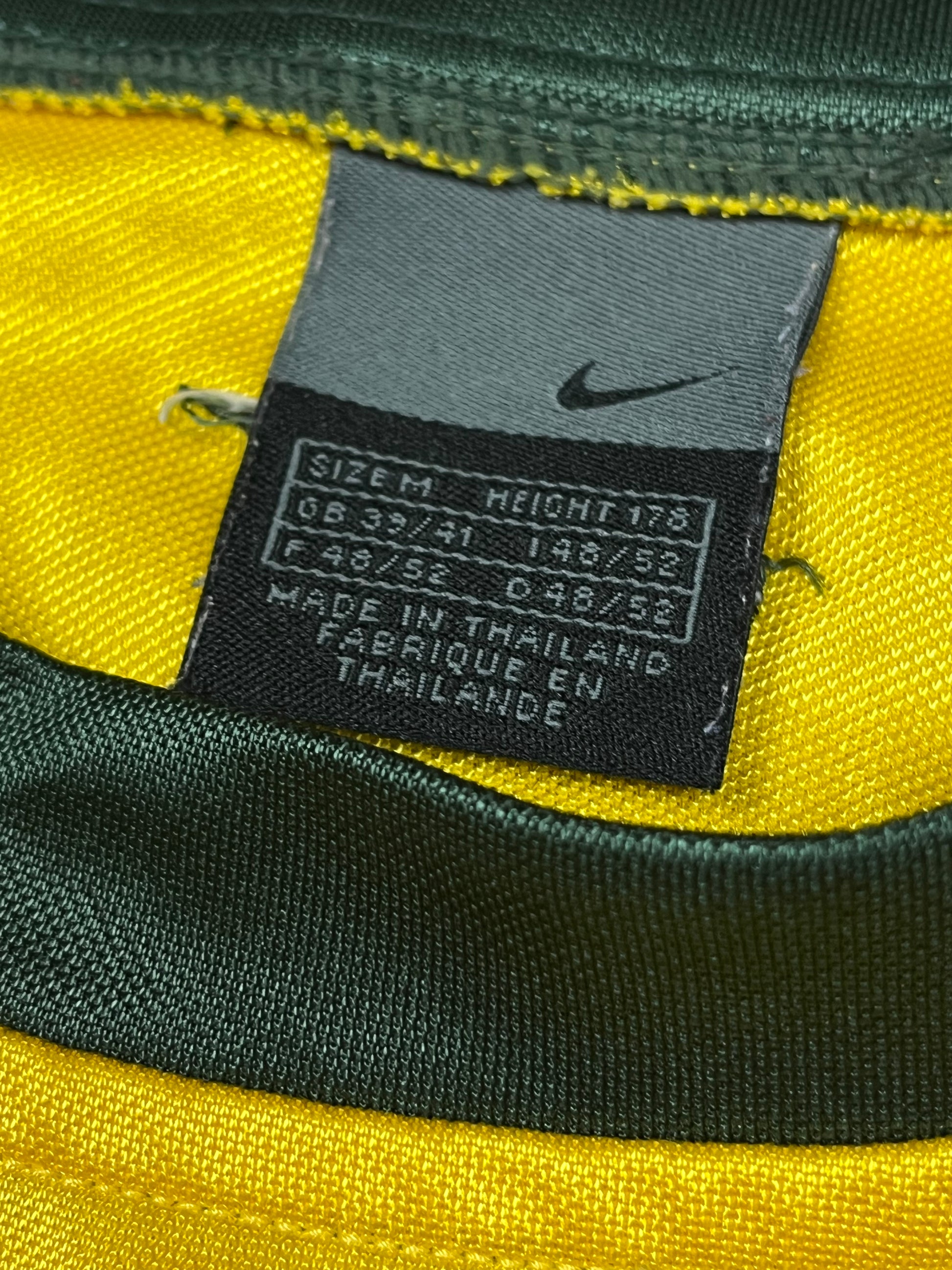 vintage Nike BRASIL spellout jersey {M}