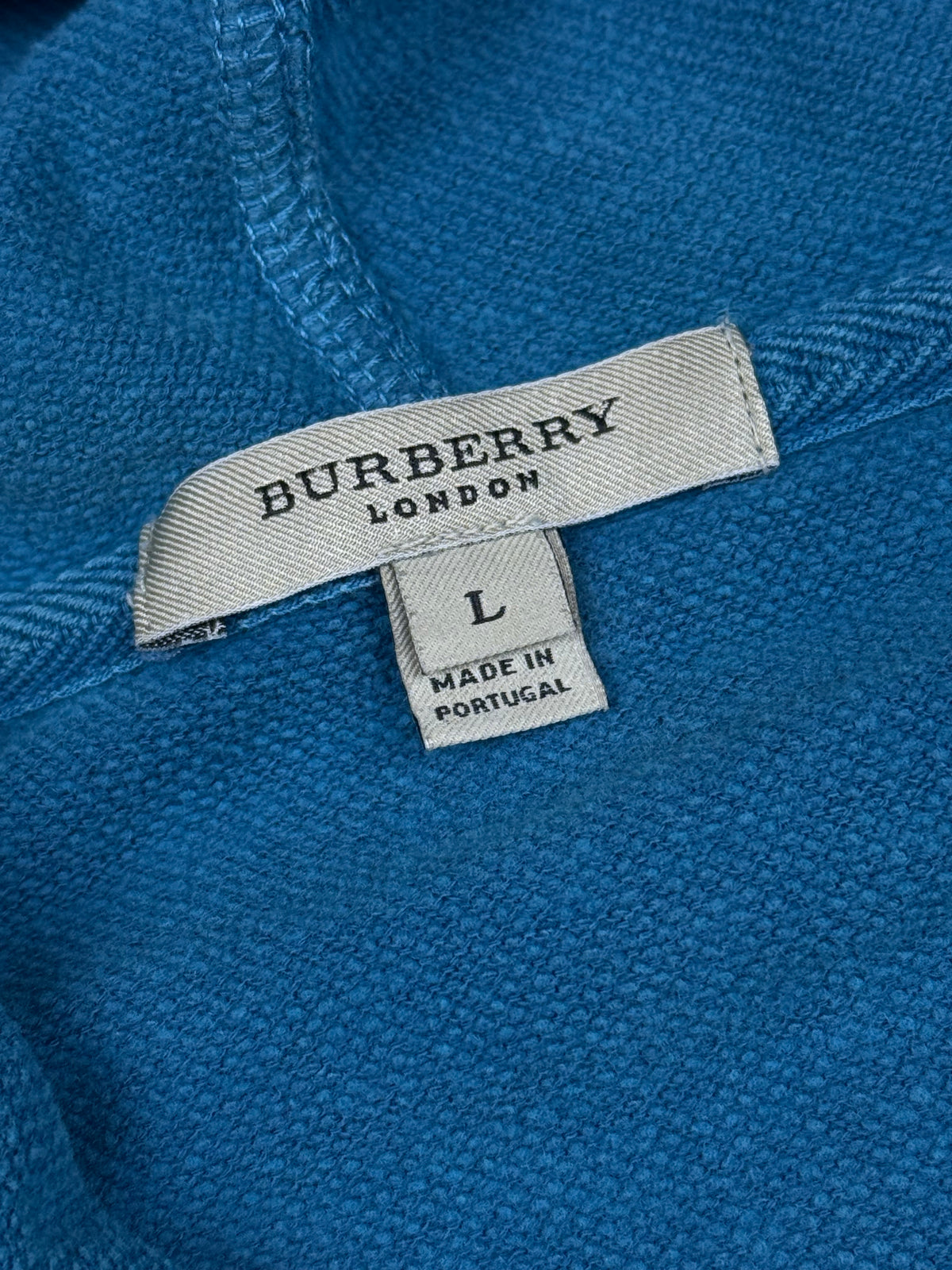 vintage Burberry sweatjacket {L}