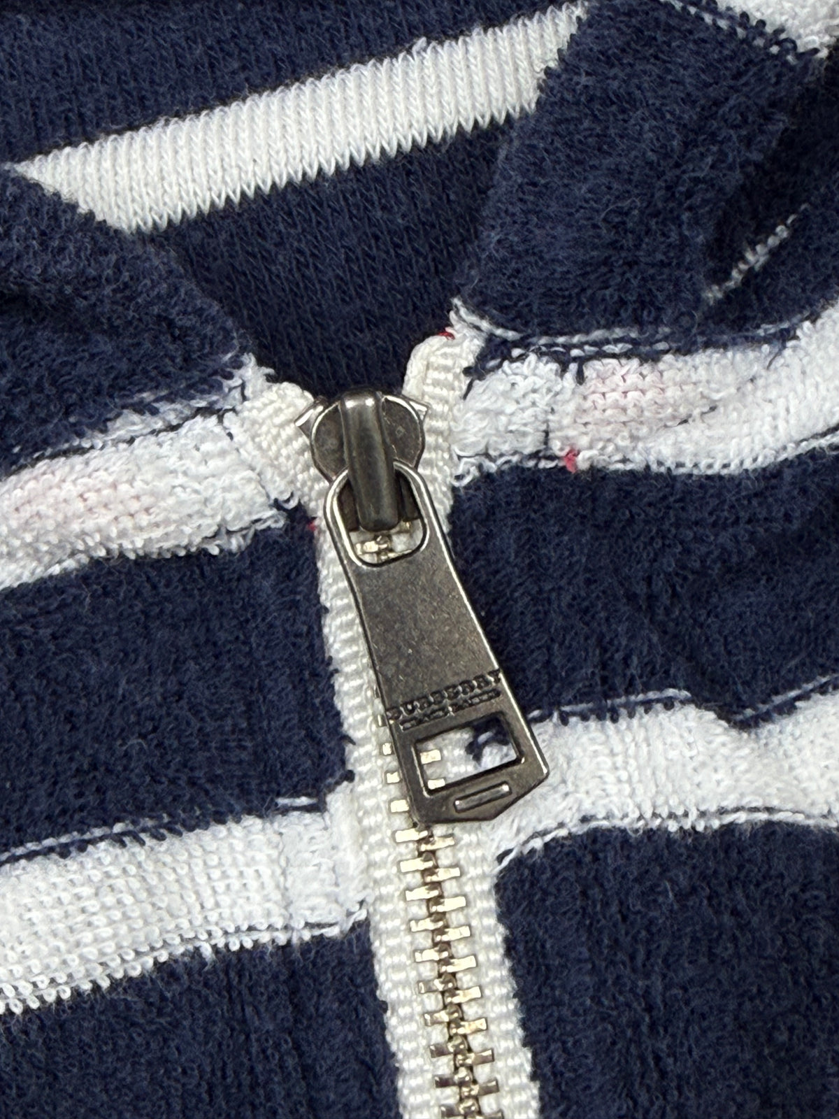 vintage Burberry Black Label sweatjacket {S}