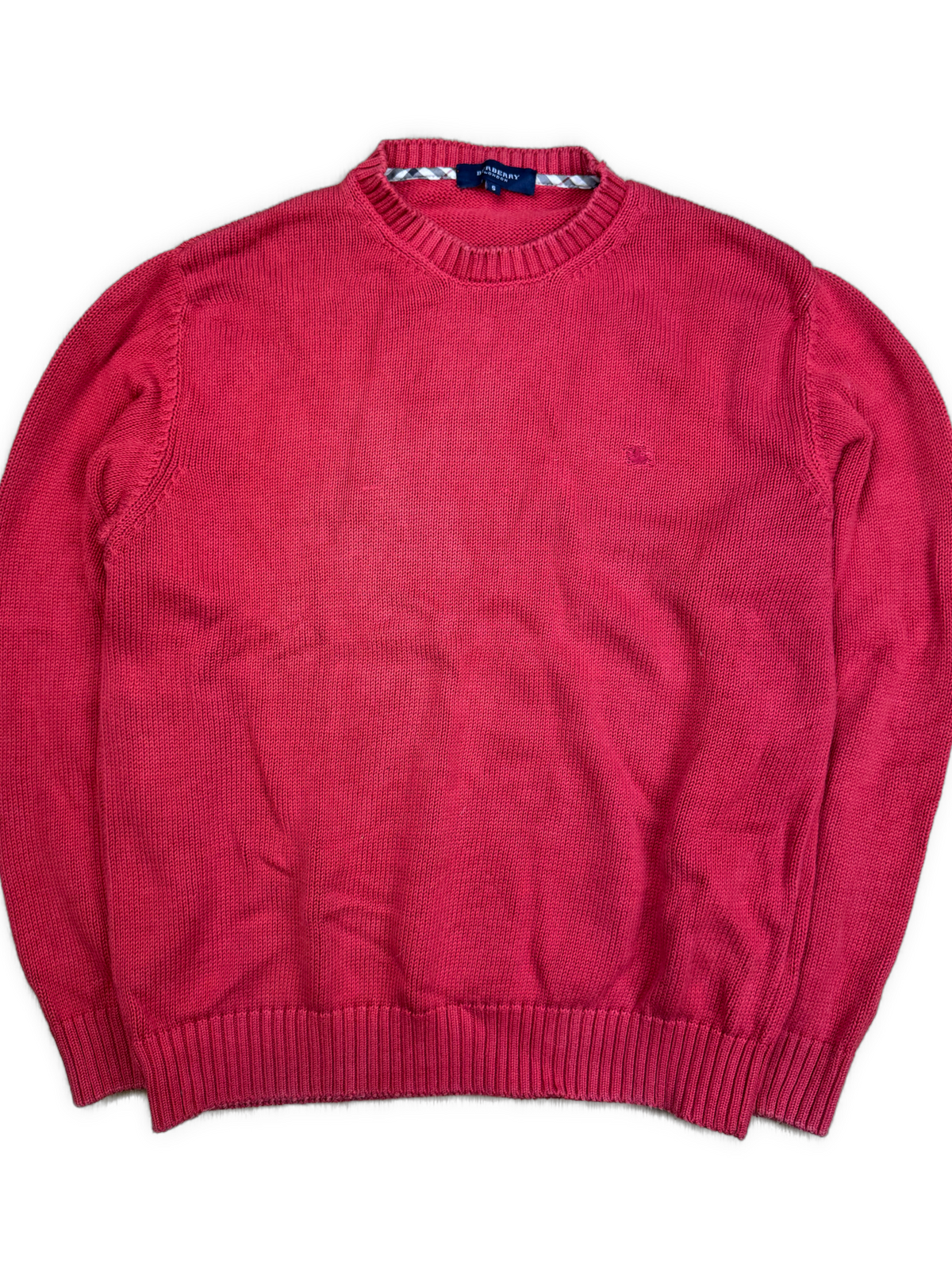vintage Burberry knittedsweater {L}