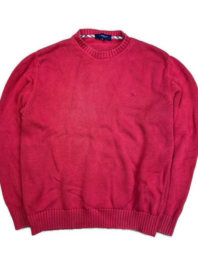 vintage Burberry knittedsweater {L}