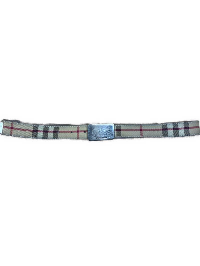 vintage Burberry belt