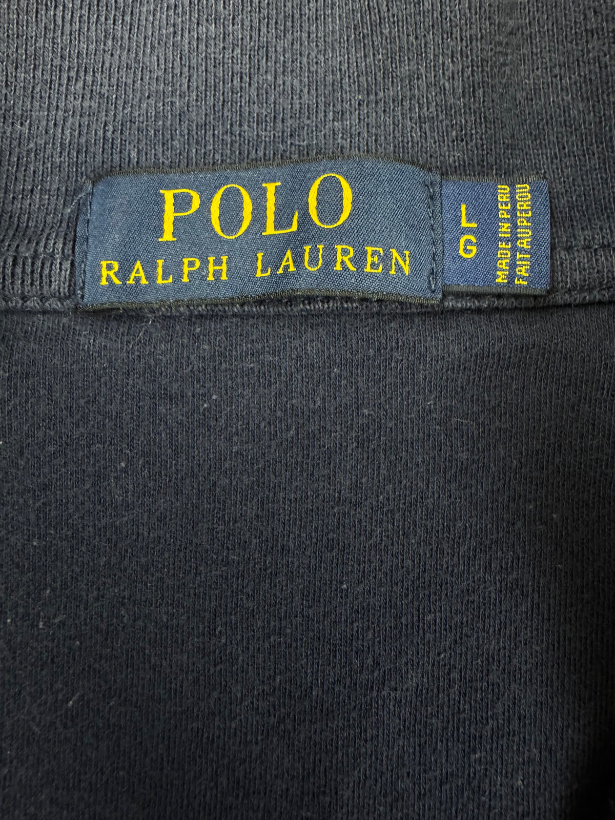 vintage Polo Ralph Lauren quarterzip {L}