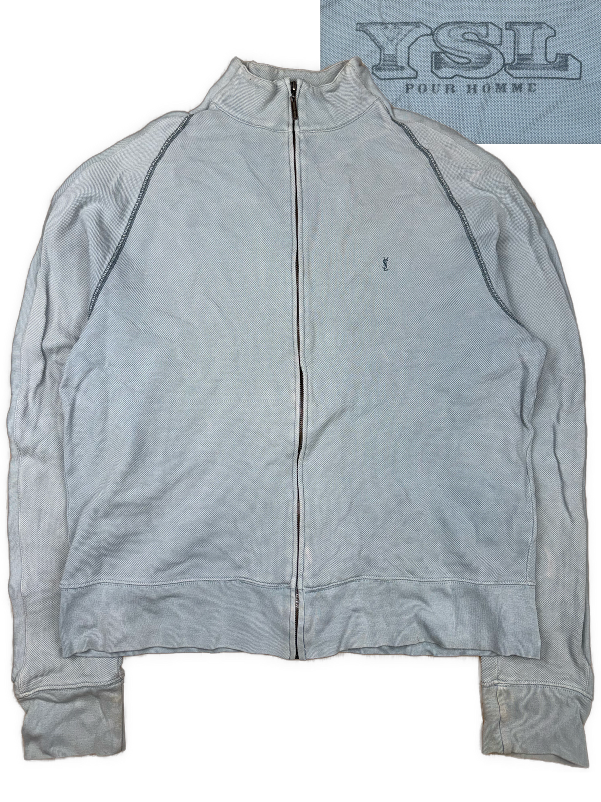 vintage YSL Yves Saint Laurent sweatjacket