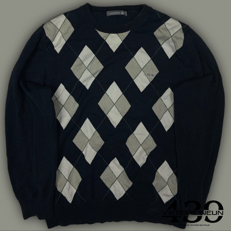 vintage Lacoste knittedsweater {M}