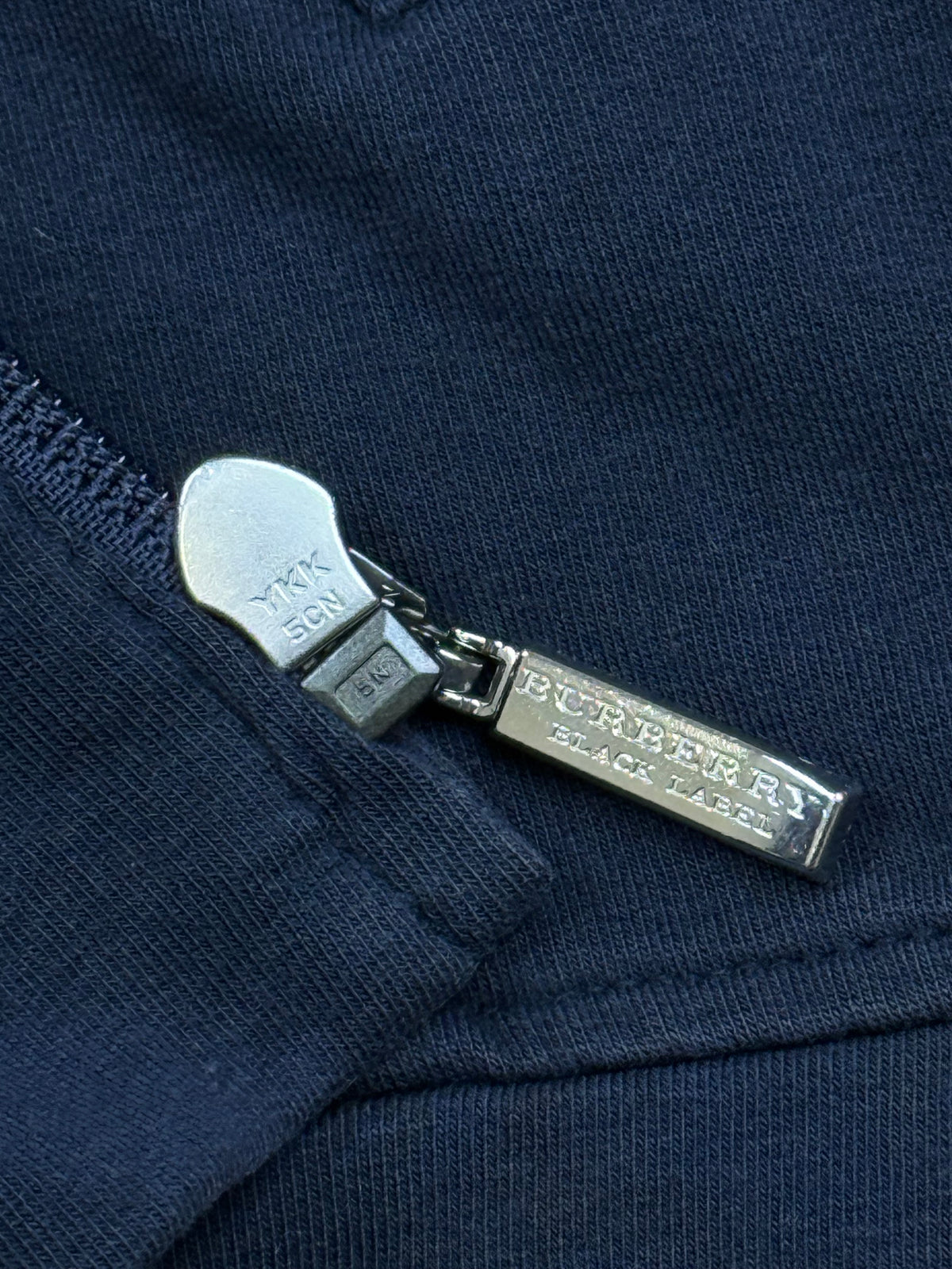 vintage navyblue Burberry Balck Label sweatjacket