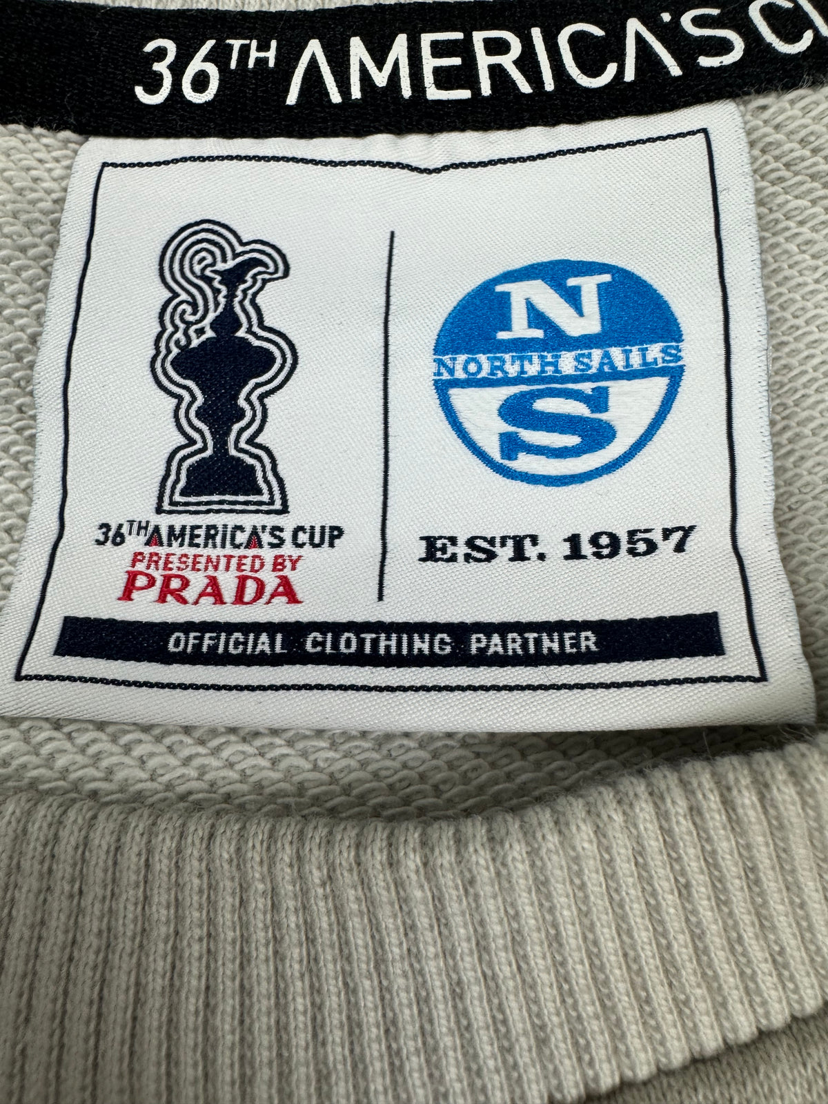 vintage Prada Americas Cup X North Sails sweater {M}