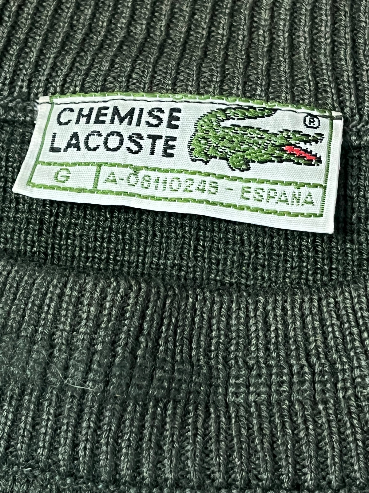 vintage Lacoste knittedsweater {L}