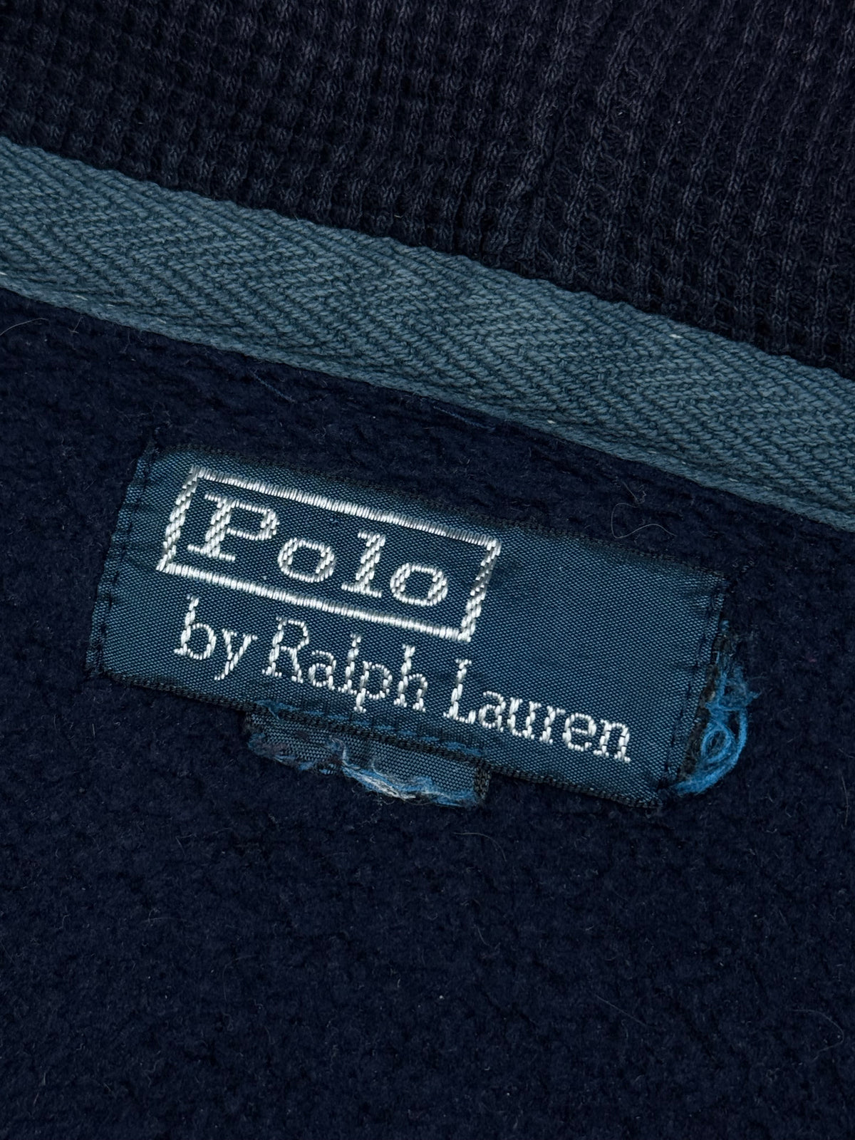 vintage navyblue Polo Ralph Lauren sweatjacket {XL}
