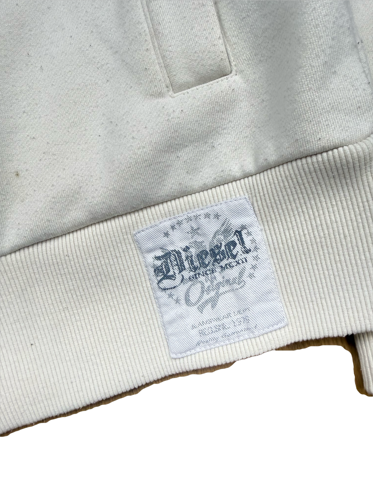 vintage Diesel Jeans sweatjacket {L}