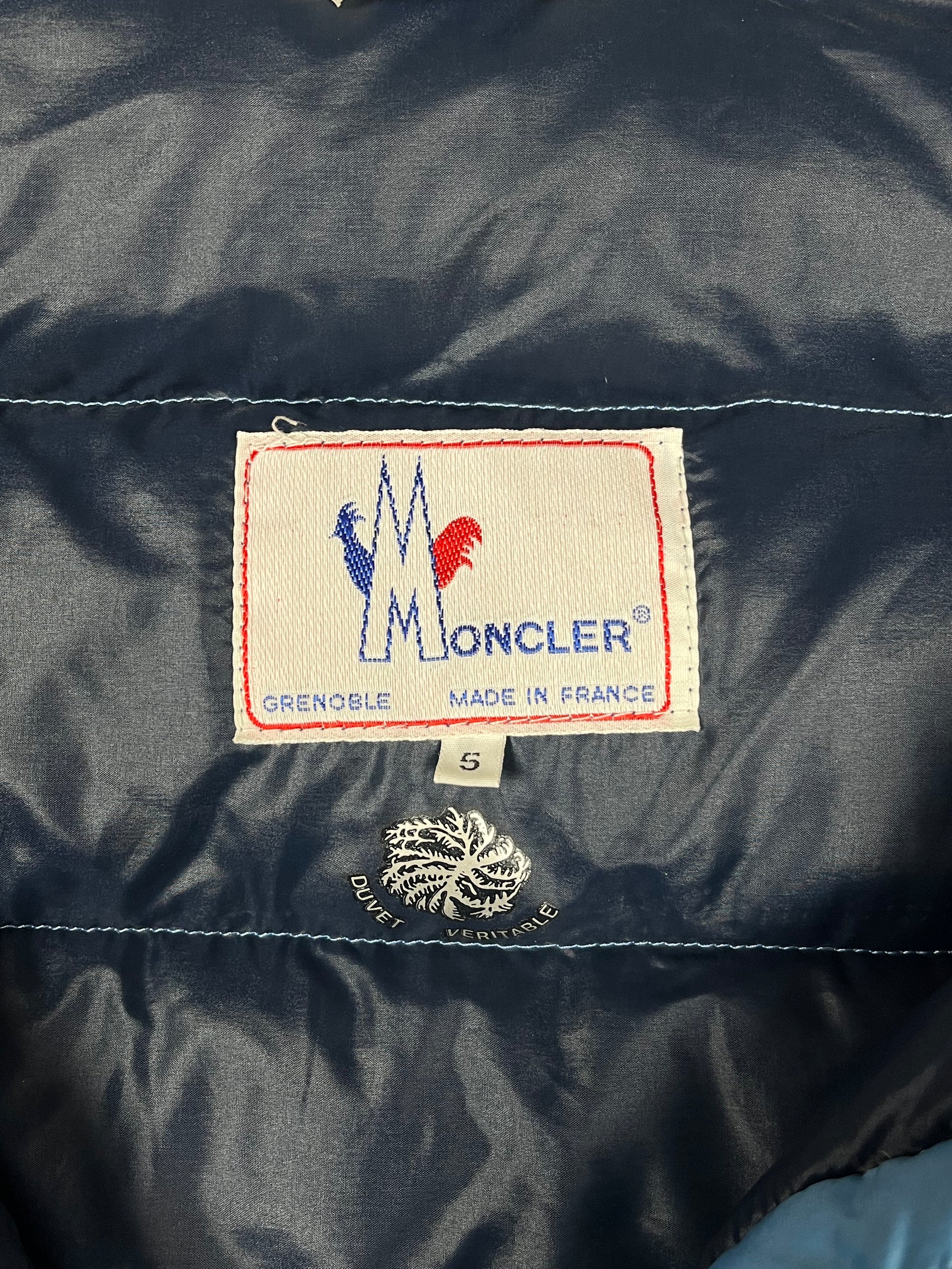 vintage babyblue Moncler vest {M}