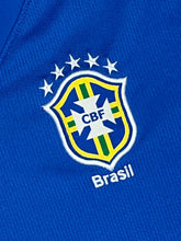 Carica l&#39;immagine nel visualizzatore di Gallery, vintage Nike BRASIL 2008 away jersey {XS}
