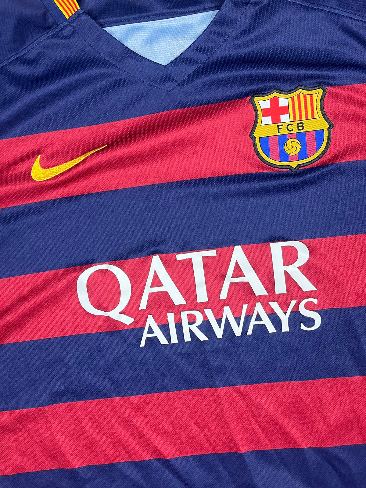 vintage Nike Fc Barcelona 2015-2016 home jersey {L}