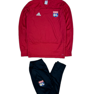 vintage Adidas Olympique Lyon tracksuit {S}