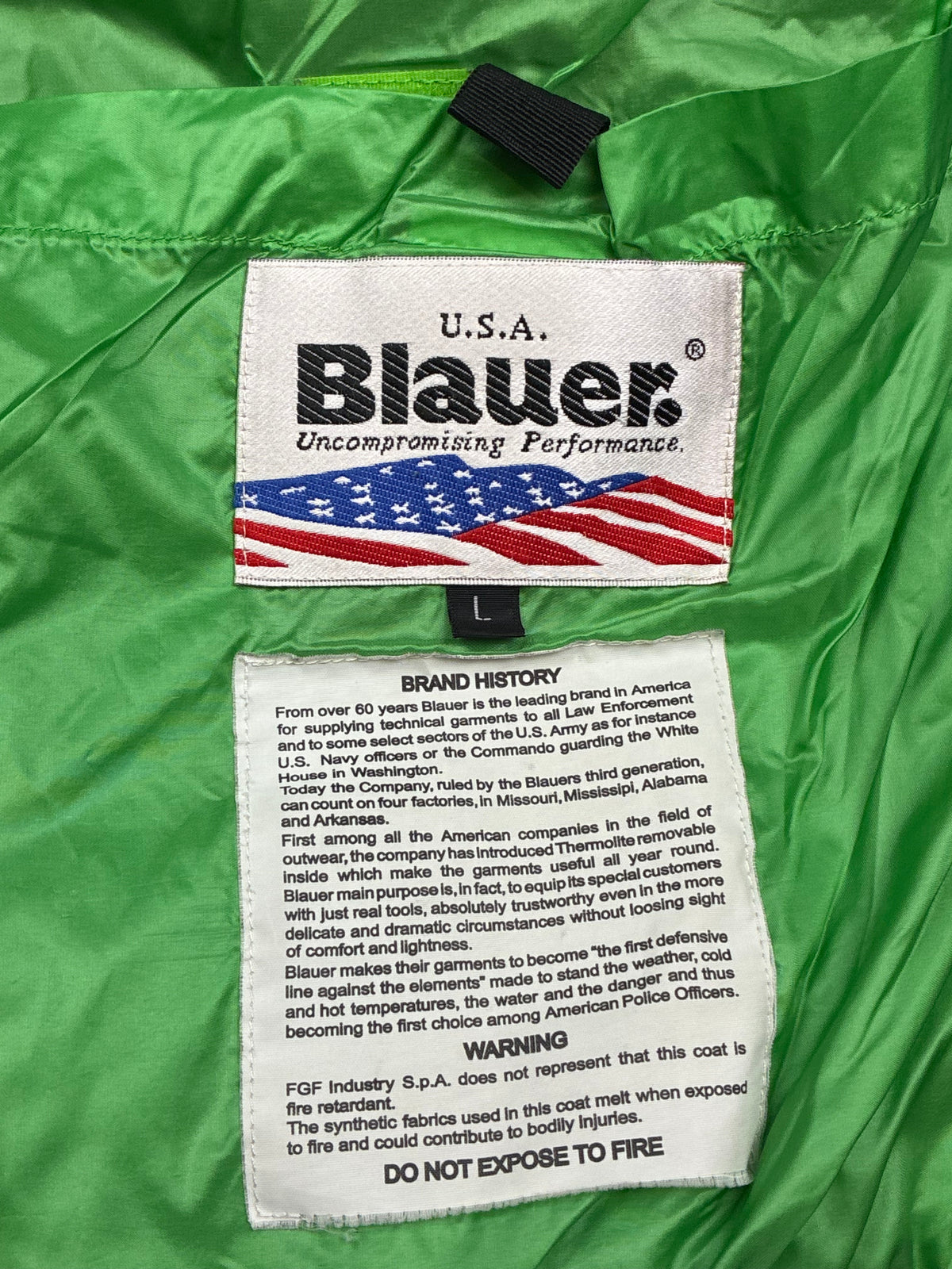 navyblue Blauer winterjacket {L}