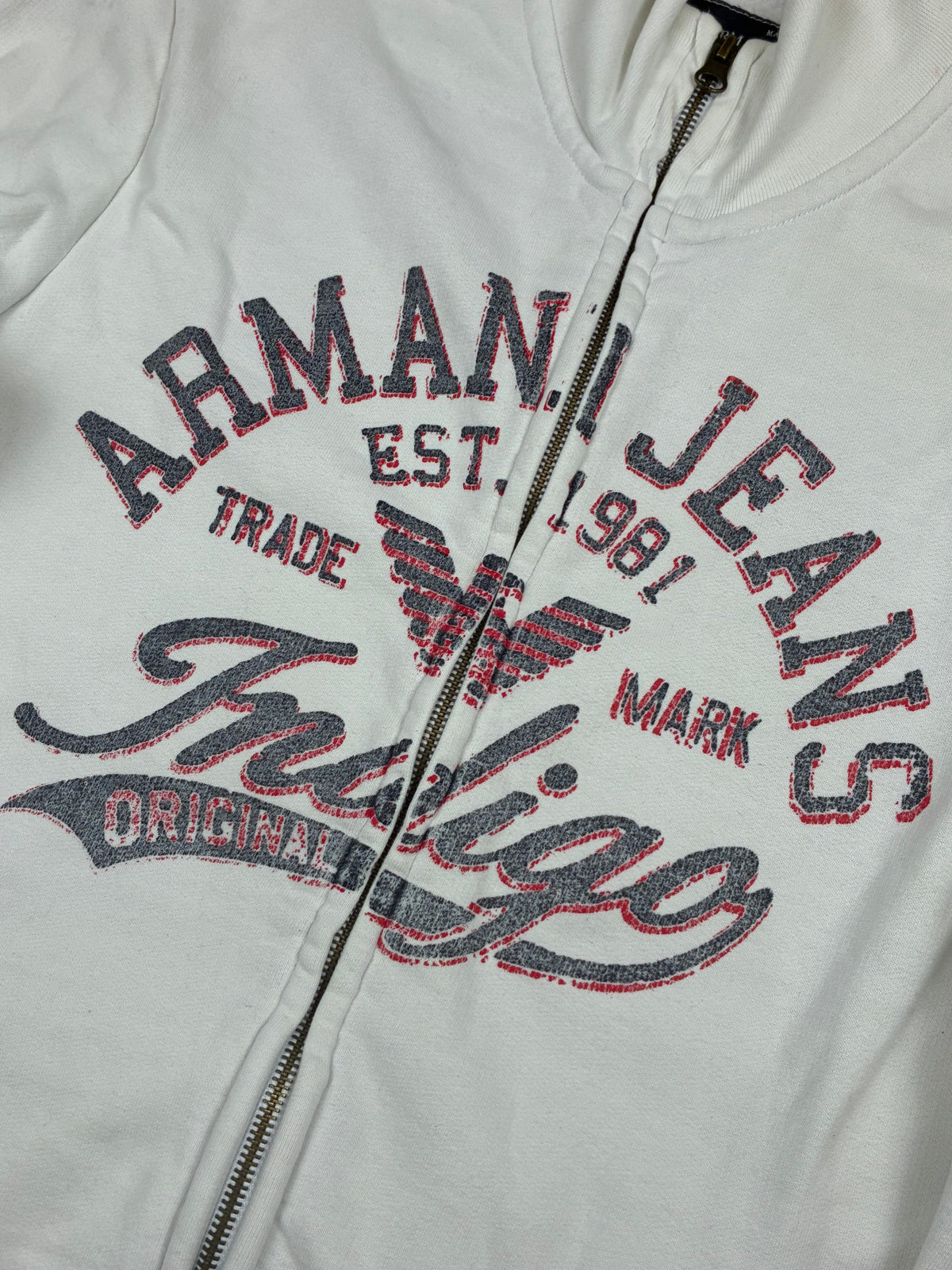 vintage Armani Jeans sweatjacket {M}