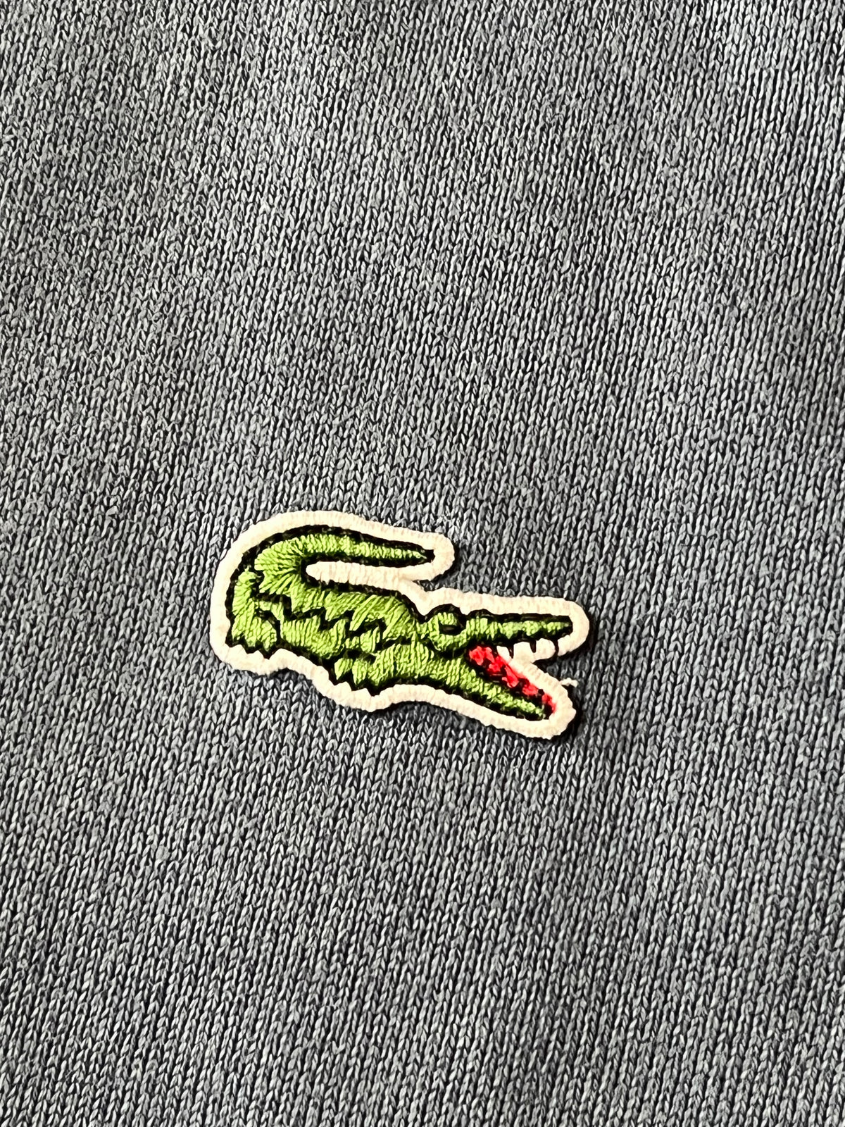 vintage Lacoste sweatjacket {S}