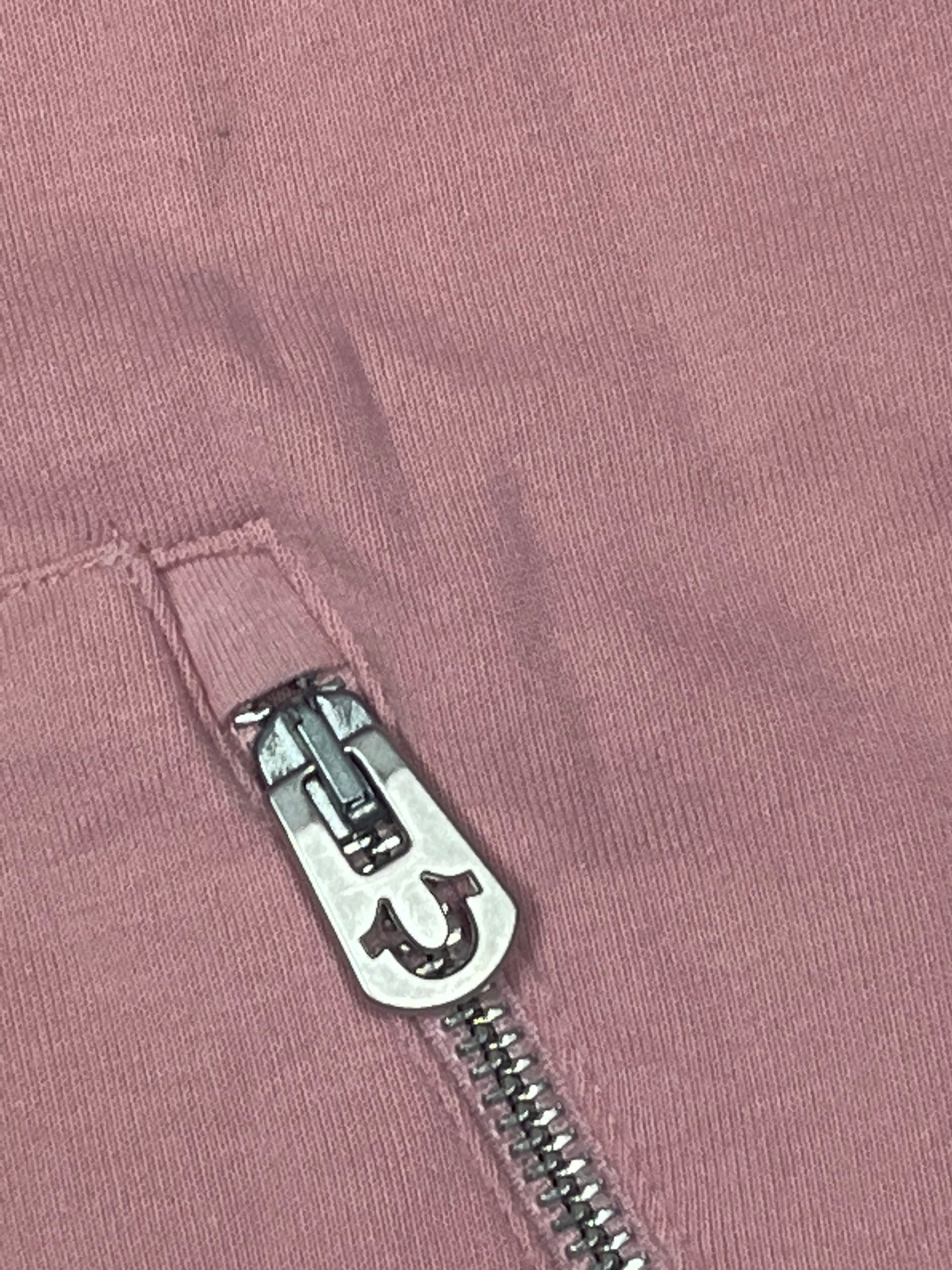 vintage pink True Religion sweatjacket {L}