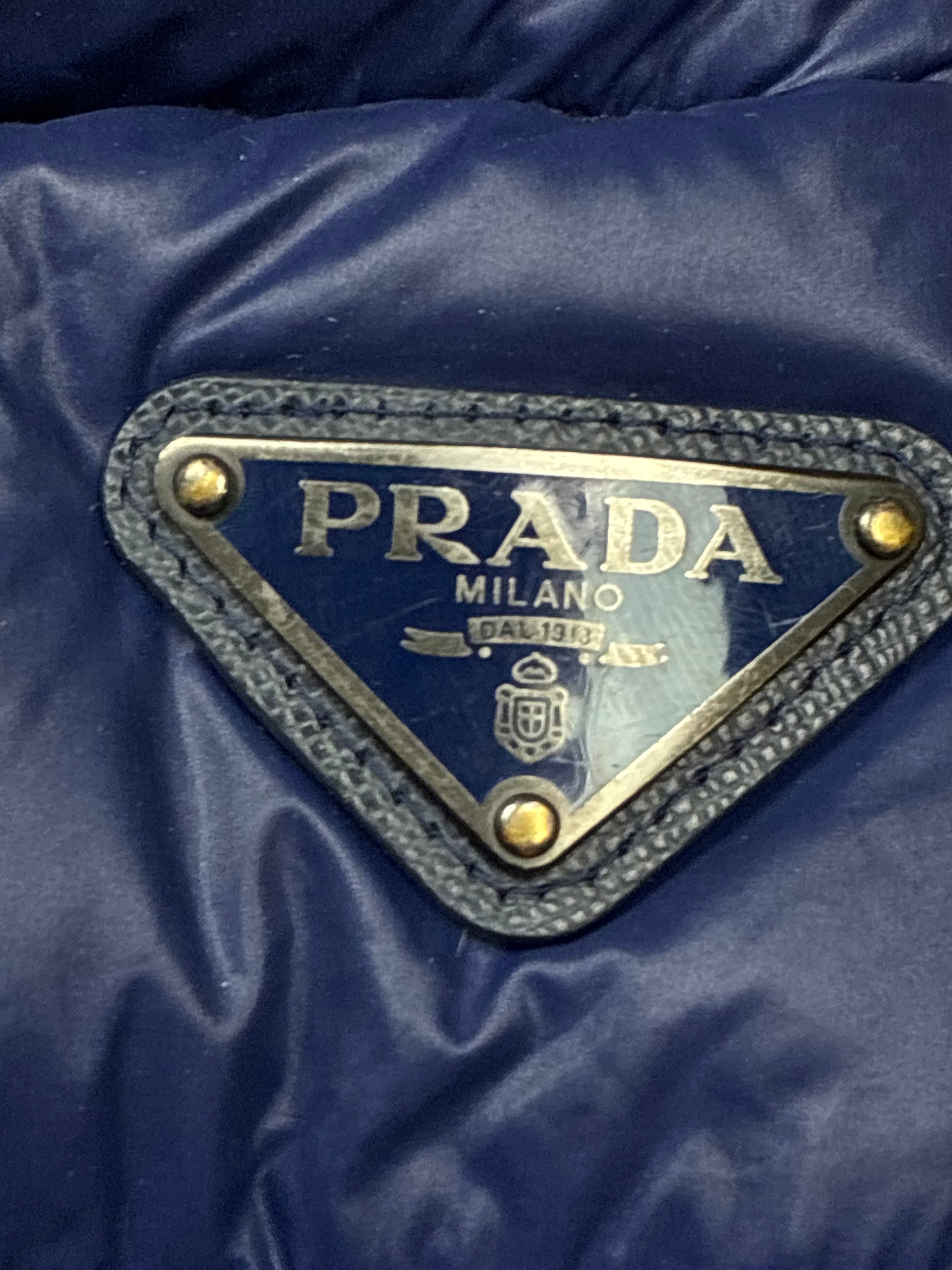vintage Prada pufferjacket {S}