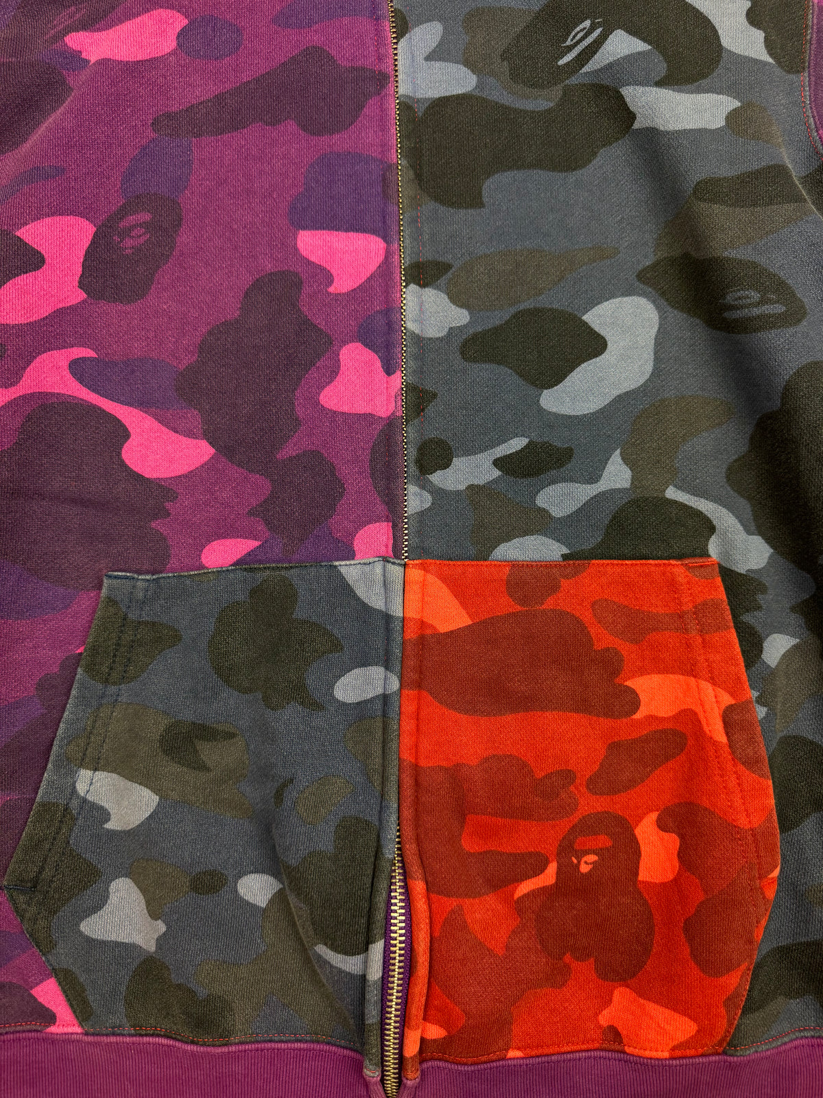 vintage BAPE a bathing ape shark fullzipper