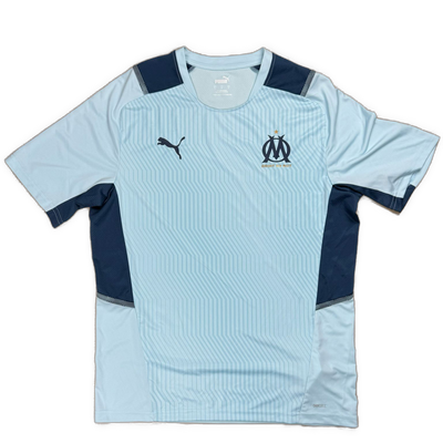 babyblue Puma Olympique Marseille trainingjersey {L}