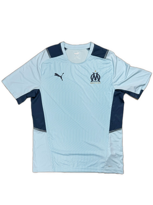 babyblue Puma Olympique Marseille trainingjersey {L}