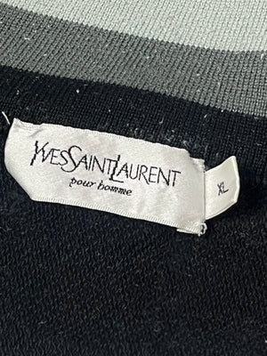 vintage YSL Yves Saint Laurent sweatjacket {XL}