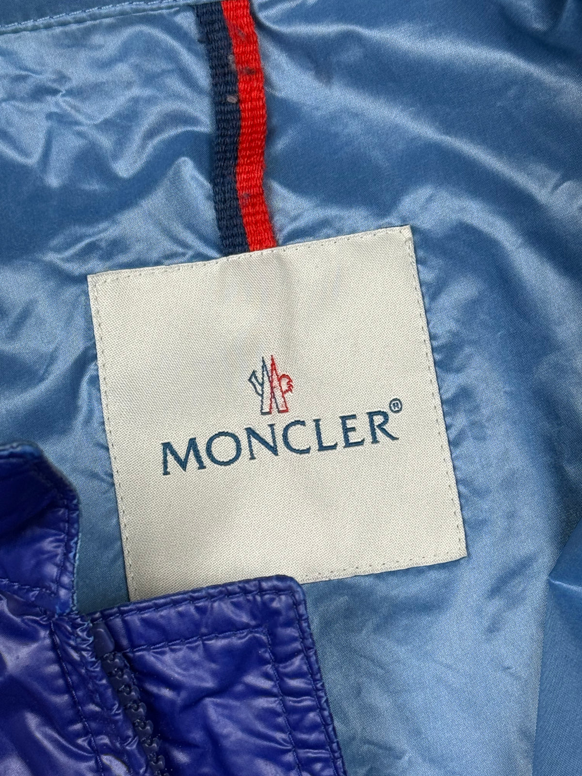 vintage purple Moncler windbreaker