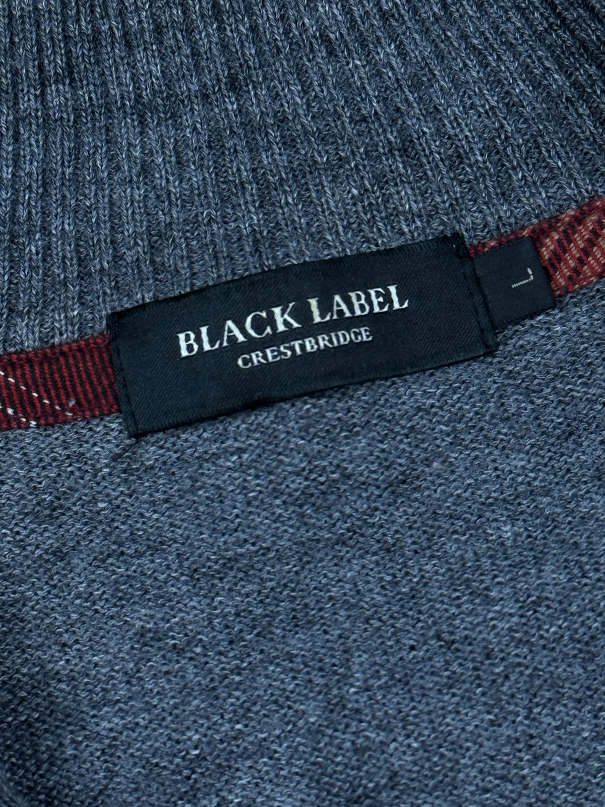 vintage Burberry Black Label sweatjacket {M}