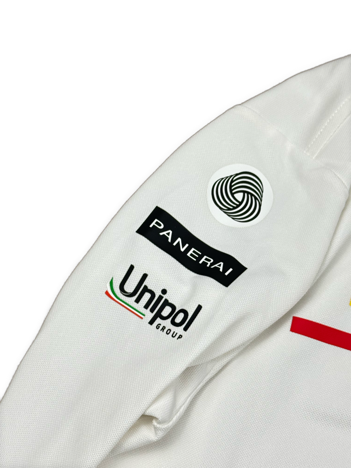 white Prada Luna Rossa polo long
