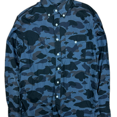 vintage BAPE a bathing ape shirt {M}