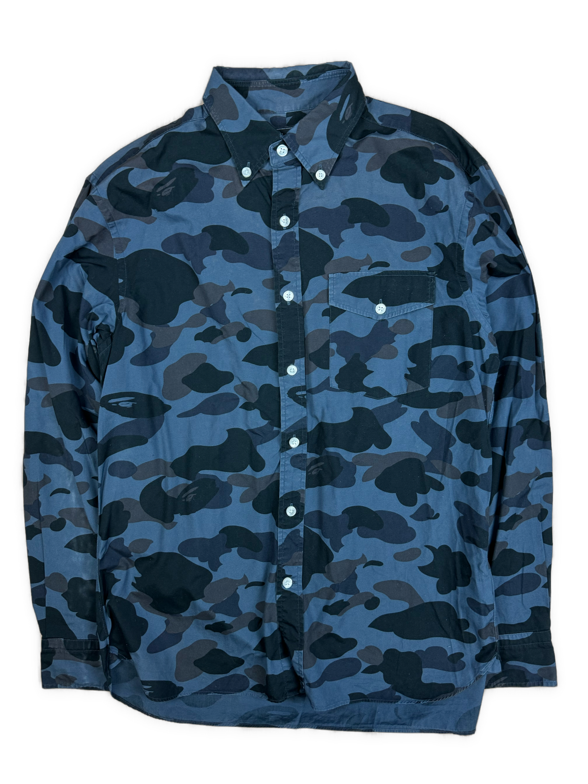 vintage BAPE a bathing ape shirt {M}